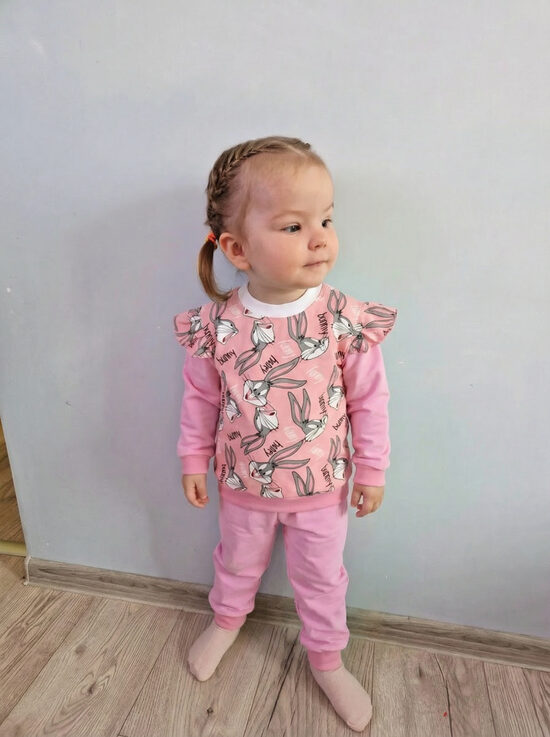 Apģērbu komplekts, Zaķis Banny, 104cm